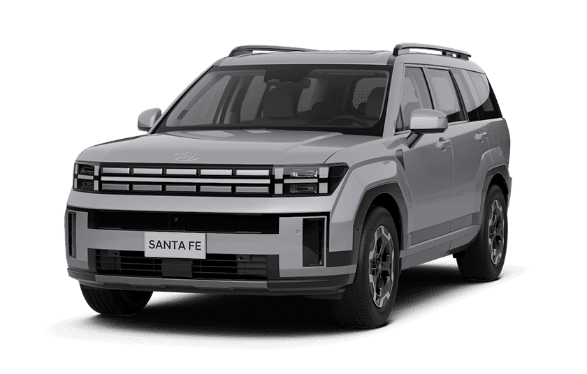 Hyundai Santafe 2025 Màu Bạc