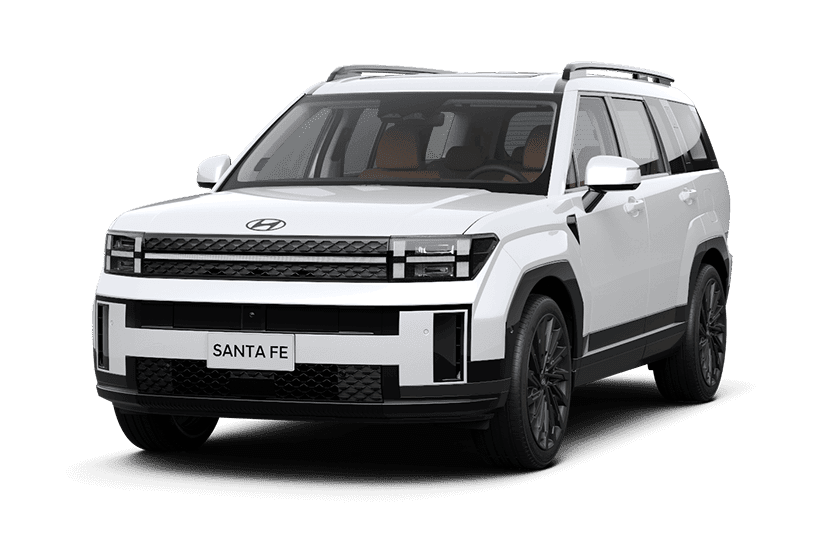 Hyundai Santafe 2025 Màu Trắng