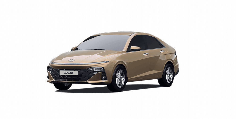 Hyundai Accent 2025 - Màu Ghi Vàng