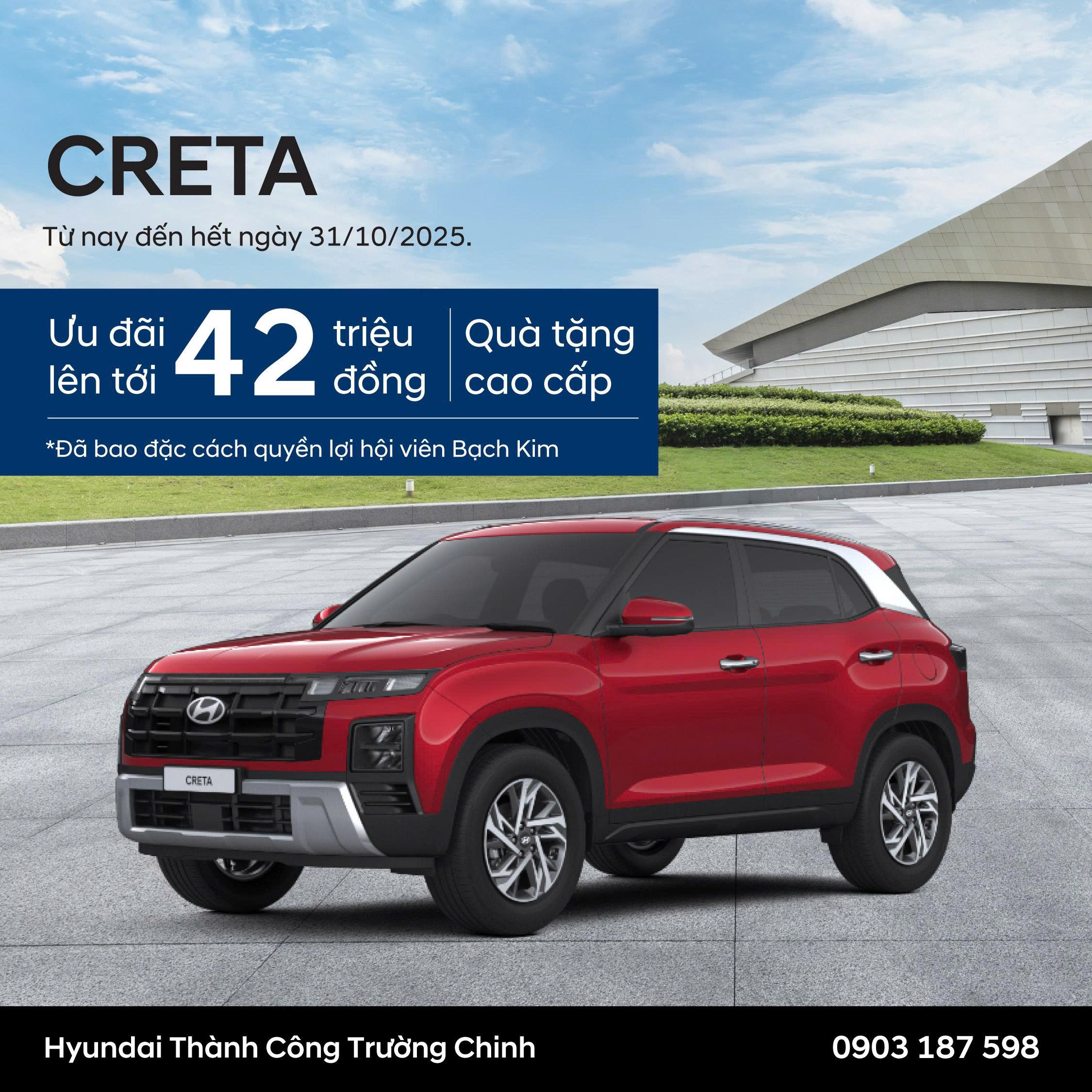 Ưu đãi Creta Tháng 10/2025